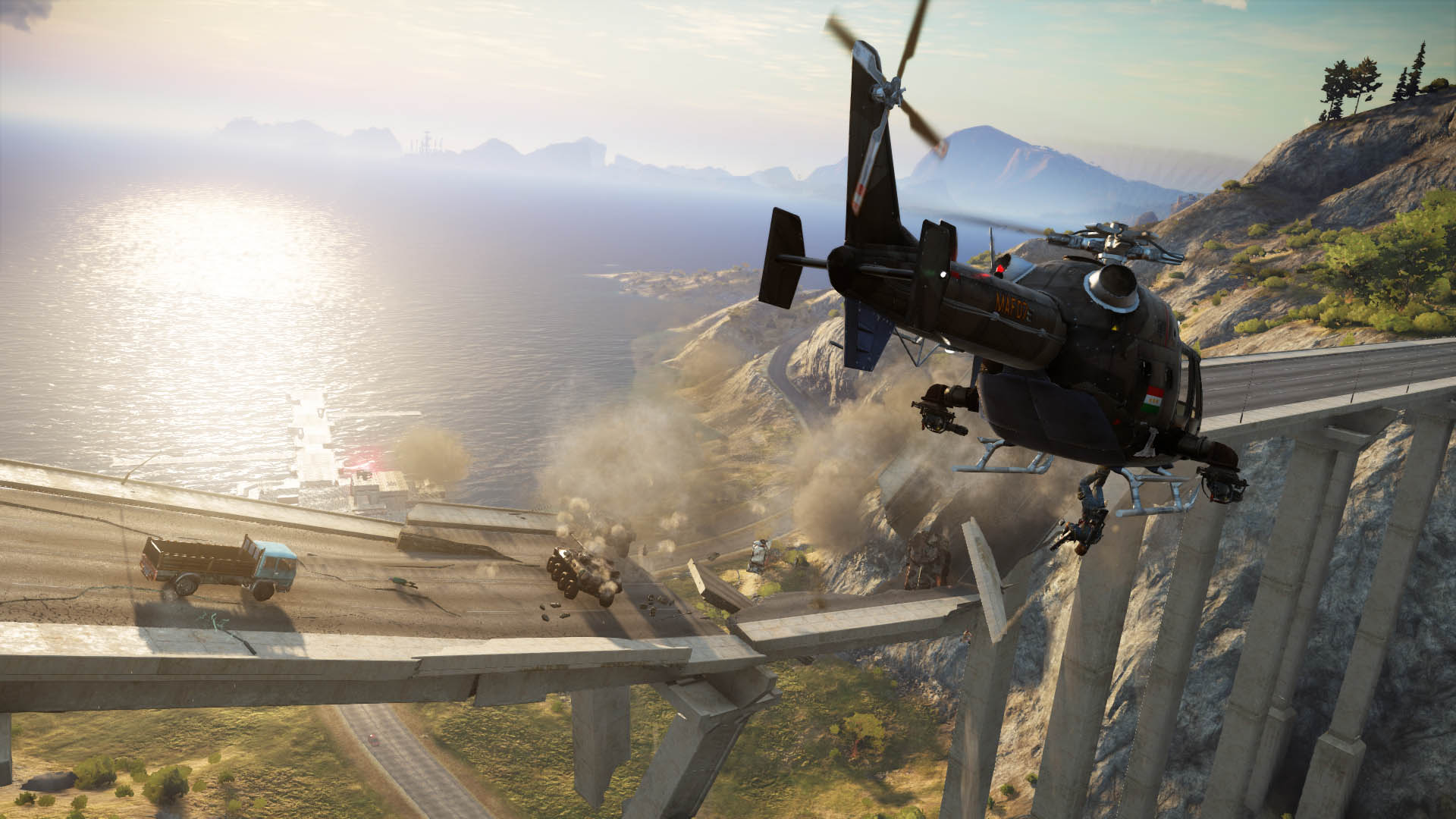 Just Cause 3 скриншот — техника Медичи